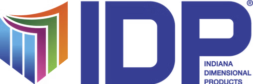 IDP Indiana Dimensional Products Horizontal Logo